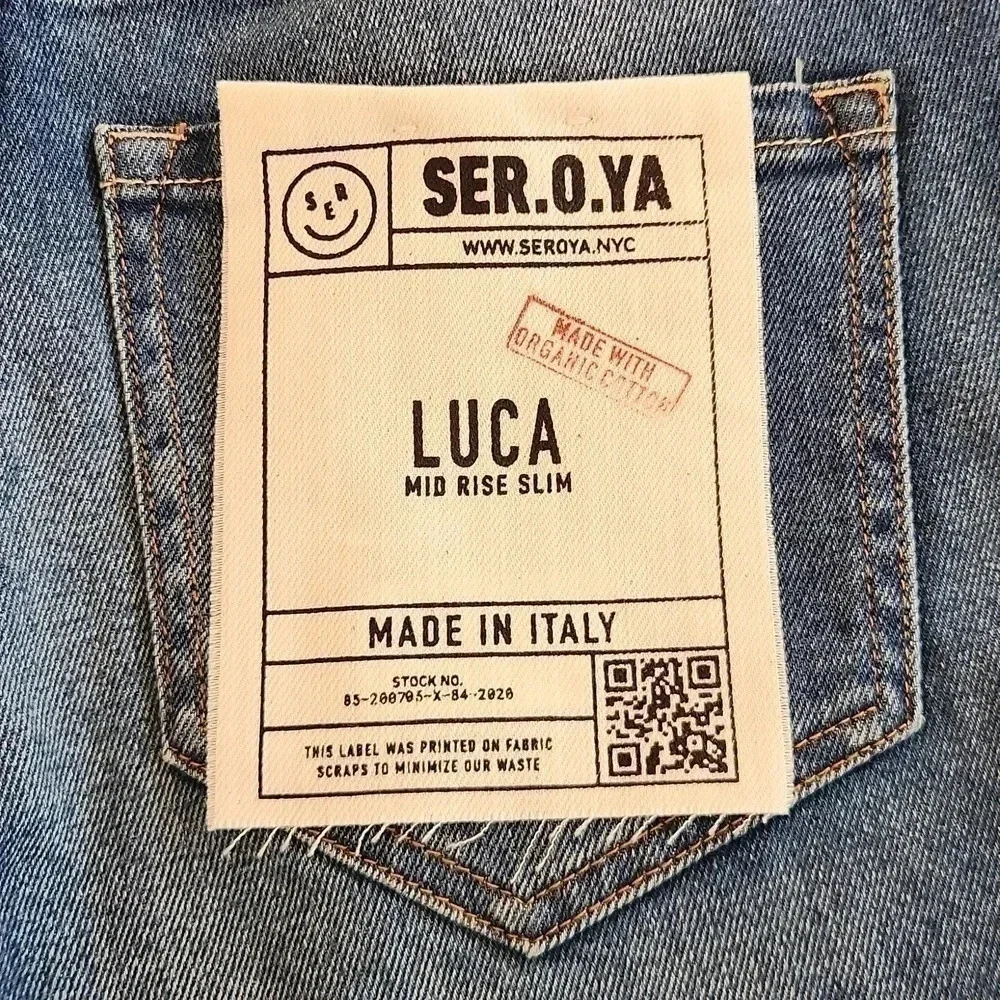 NWT || SER.O.YA by RETROFETE || Luca denim